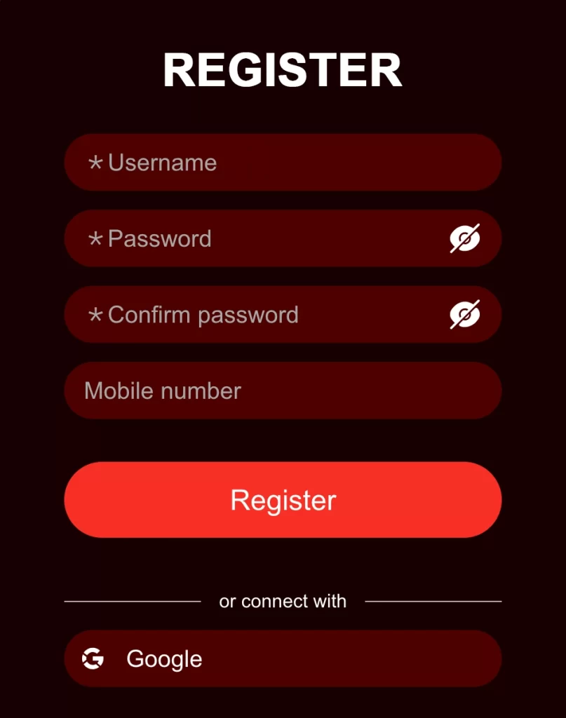Register at TAYAHOT